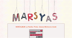Desktop Screenshot of marsyas.cz