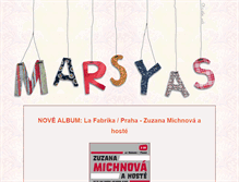 Tablet Screenshot of marsyas.cz